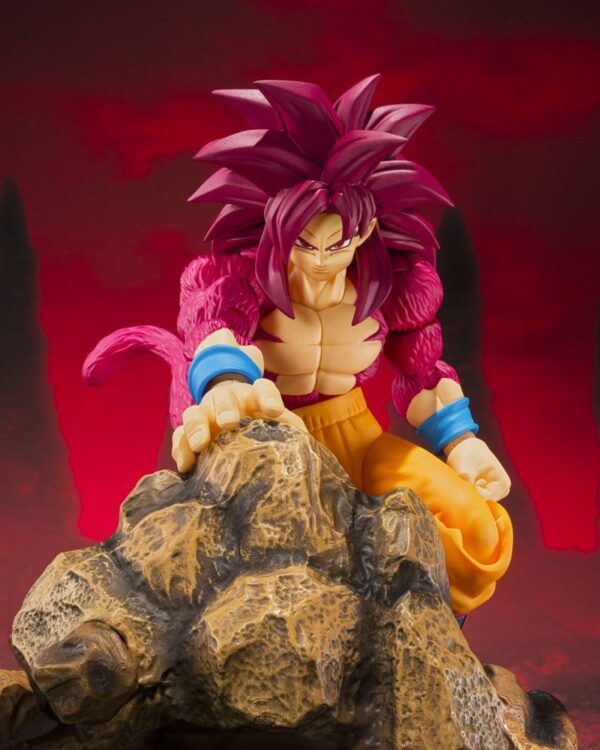 Dragon Ball S.H. Figuarts Akció Figura Super Saiyan 4 Son Goku -Daima- 15 cm