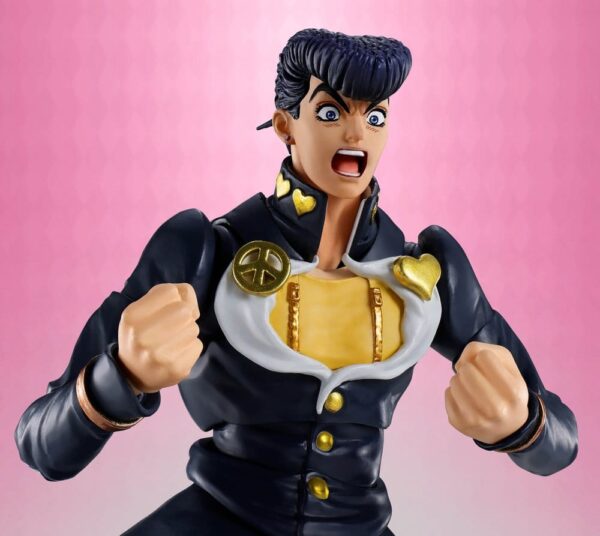 JoJo´s Bizarre Adventure S.H.Figuarts Akció Figura Josuke Higashikata 16 cm