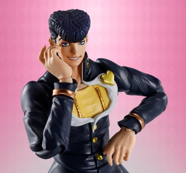 JoJo´s Bizarre Adventure S.H.Figuarts Akció Figura Josuke Higashikata 16 cm