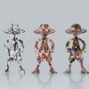 One Piece Luffy's Mini Figura Archive of Adventure [Vol.3] Blind Box Assortment (6)