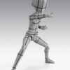S.H.Figuarts Akció Figura Body-Kun -Ken Sugimori- Edition -Wireframe- (Gray Color Ver.) 13 cm