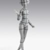 S.H.Figuarts Akció Figura Body-Chan -Ken Sugimori- Edition -Wireframe- (Gray Color Ver.) 13 cm