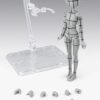 S.H.Figuarts Akció Figura Body-Chan -Ken Sugimori- Edition -Wireframe- (Gray Color Ver.) 13 cm
