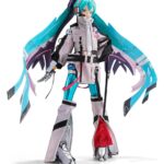 Hatsune Miku Metal Build Diecast Akció Figura Hatsune Miku 18 cm