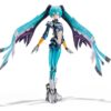 Hatsune Miku Metal Build Diecast Akció Figura Hatsune Miku 18 cm
