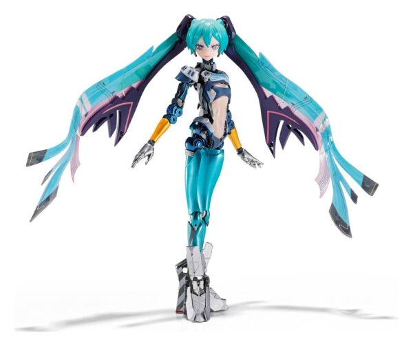 Hatsune Miku Metal Build Diecast Akció Figura Hatsune Miku 18 cm