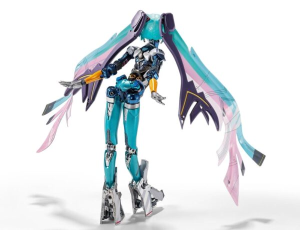 Hatsune Miku Metal Build Diecast Akció Figura Hatsune Miku 18 cm