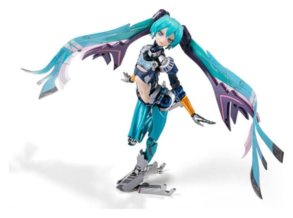 Hatsune Miku Metal Build Diecast Akció Figura Hatsune Miku 18 cm
