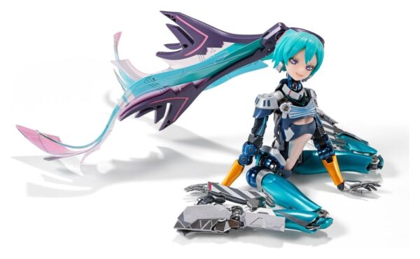Hatsune Miku Metal Build Diecast Akció Figura Hatsune Miku 18 cm