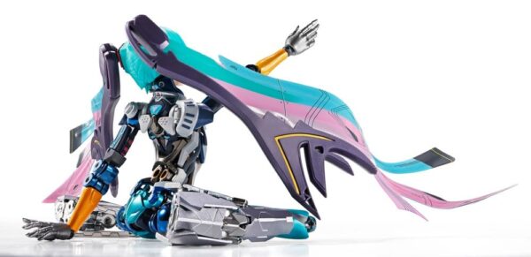 Hatsune Miku Metal Build Diecast Akció Figura Hatsune Miku 18 cm