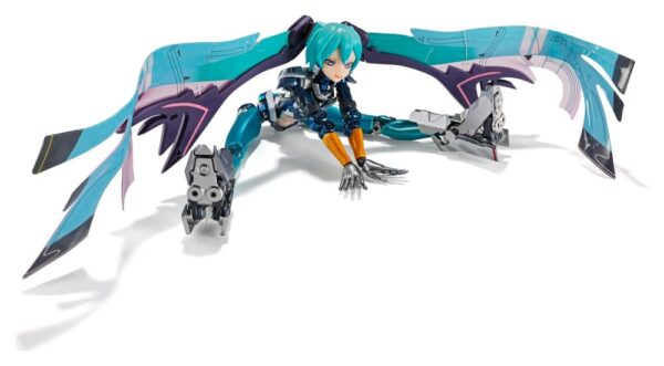 Hatsune Miku Metal Build Diecast Akció Figura Hatsune Miku 18 cm