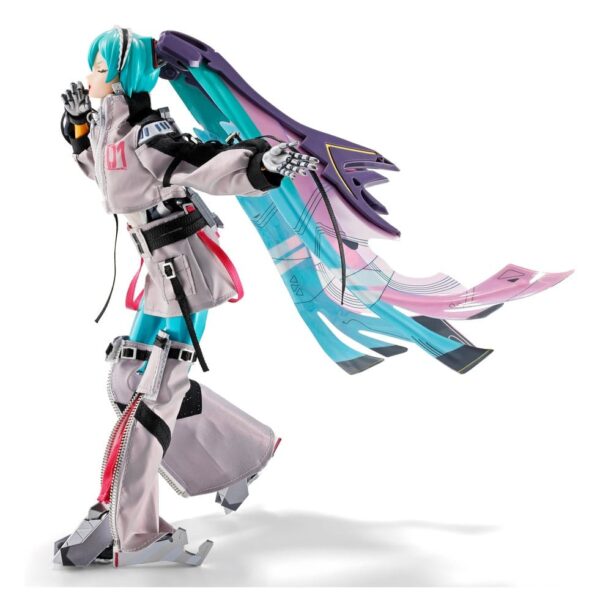Hatsune Miku Metal Build Diecast Akció Figura Hatsune Miku 18 cm