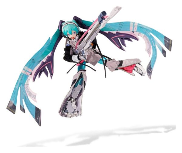 Hatsune Miku Metal Build Diecast Akció Figura Hatsune Miku 18 cm