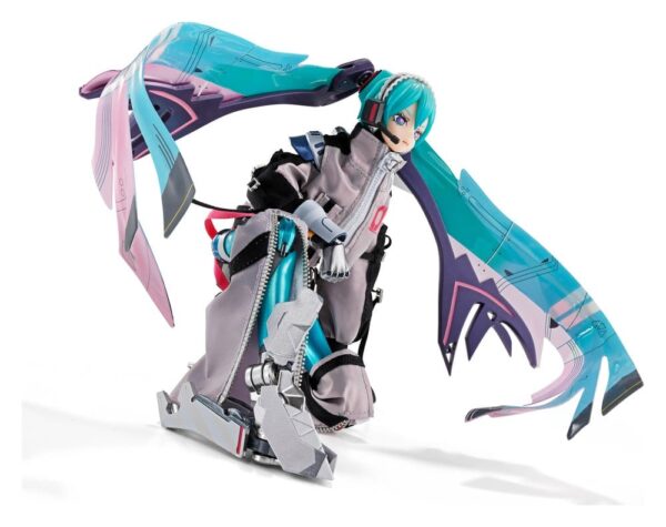 Hatsune Miku Metal Build Diecast Akció Figura Hatsune Miku 18 cm