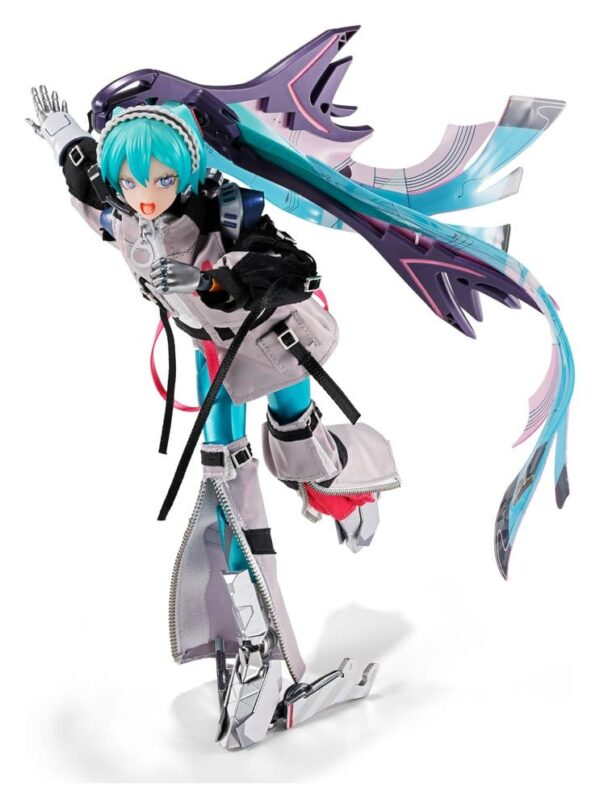 Hatsune Miku Metal Build Diecast Akció Figura Hatsune Miku 18 cm