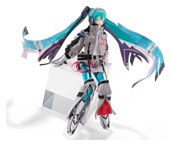 Hatsune Miku Metal Build Diecast Akció Figura Hatsune Miku 18 cm