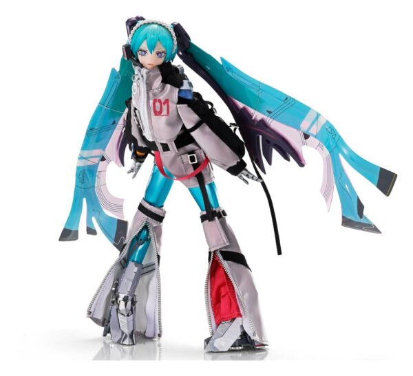 Hatsune Miku Metal Build Diecast Akció Figura Hatsune Miku 18 cm
