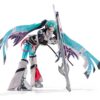 Hatsune Miku Metal Build Diecast Akció Figura Hatsune Miku 18 cm
