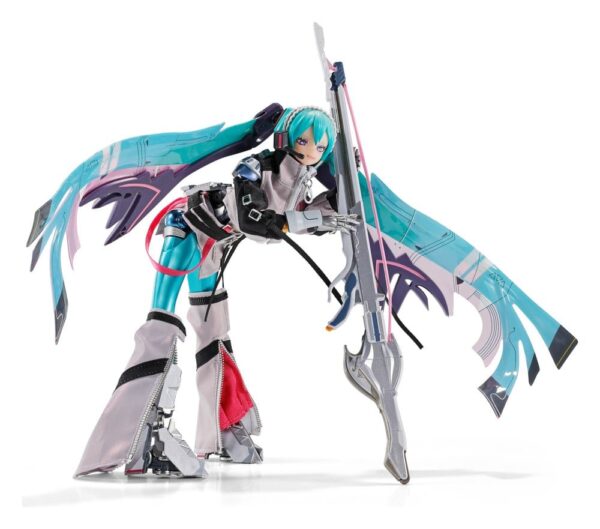 Hatsune Miku Metal Build Diecast Akció Figura Hatsune Miku 18 cm