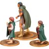 Lord of the Rings Animated Film PVC Figuras 3-Pack Frodo, Aragorn, and Samwise