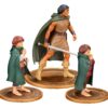 Lord of the Rings Animated Film PVC Figuras 3-Pack Frodo, Aragorn, and Samwise