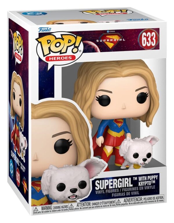 Funko POP! Supergirl with Puppy Krypto (633)