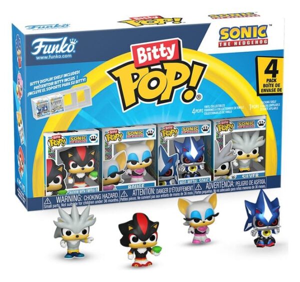 Funko Bitty POP! Sonic Shadow with Emerald