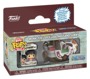 Funko Bitty POP! Monkey D.Luffy and Thousand Sunny