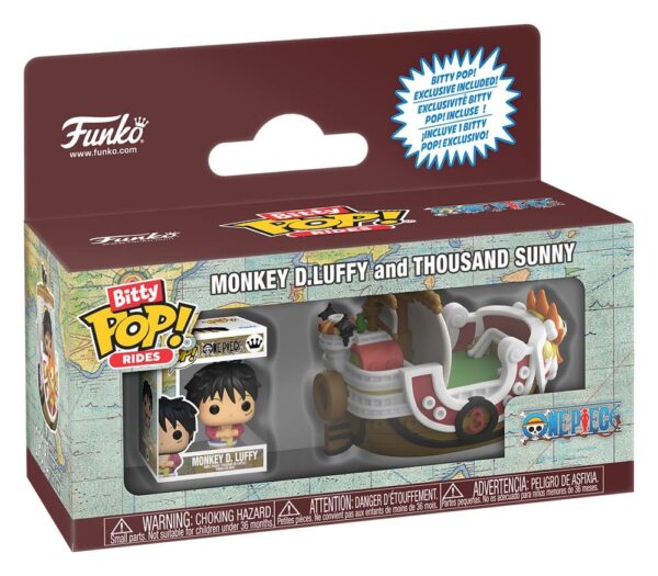 Funko Bitty POP! Monkey D.Luffy and Thousand Sunny