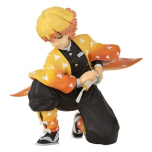 Demon Slayer: Kimetsu no Yaiba Noodle Stopper PVC Szobor Zenitsu Agatsuma 10 cm Demon Slayer: Kimetsu no Yaiba Noodle Stopper PVC Szobor Zenitsu Agatsuma 10 cm