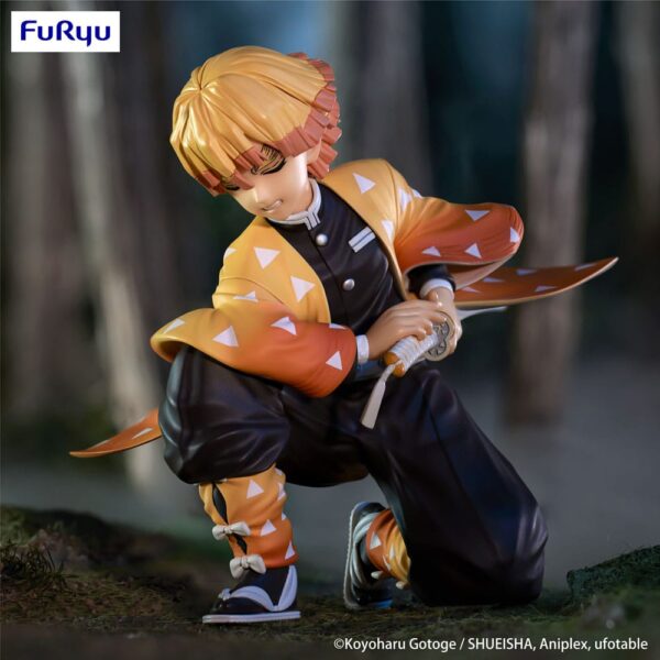 Demon Slayer: Kimetsu no Yaiba Noodle Stopper PVC Szobor Zenitsu Agatsuma 10 cm