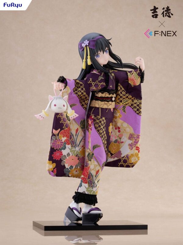 Puella Magi Madoka Magica F:NEX PVC Szobor 1/4 Rebellion Homura Akemi Japanese Doll 45 cm