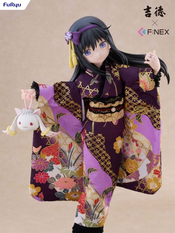 Puella Magi Madoka Magica F:NEX PVC Szobor 1/4 Rebellion Homura Akemi Japanese Doll 45 cm