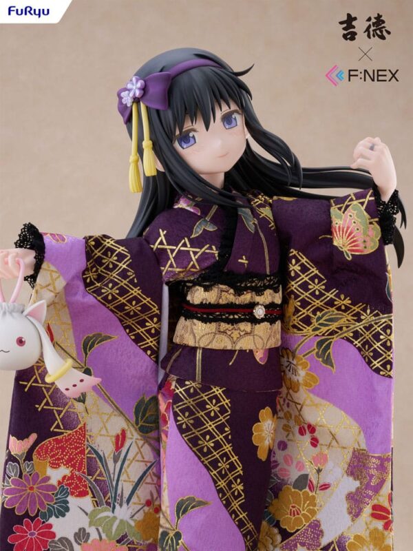 Puella Magi Madoka Magica F:NEX PVC Szobor 1/4 Rebellion Homura Akemi Japanese Doll 45 cm