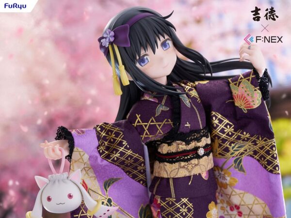 Puella Magi Madoka Magica F:NEX PVC Szobor 1/4 Rebellion Homura Akemi Japanese Doll 45 cm