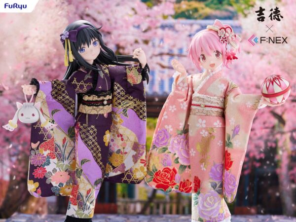 Puella Magi Madoka Magica F:NEX PVC Szobor 1/4 Rebellion Homura Akemi Japanese Doll 45 cm