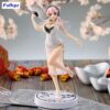 Super Sonico Trio-Try-iT PVC Szobor White China Dress Ver. 21 cm