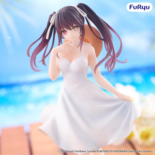 Date A Live Summer Dress PVC Figura Kurumi Tokisaki 21 cm
