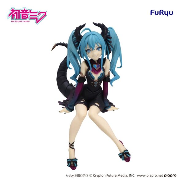 Hatsune Miku Noodle Stopper PVC Figura Hatsune Miku Villain Ver. 16 cm