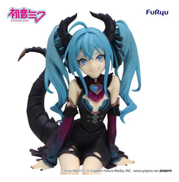 Hatsune Miku Noodle Stopper PVC Figura Hatsune Miku Villain Ver. 16 cm