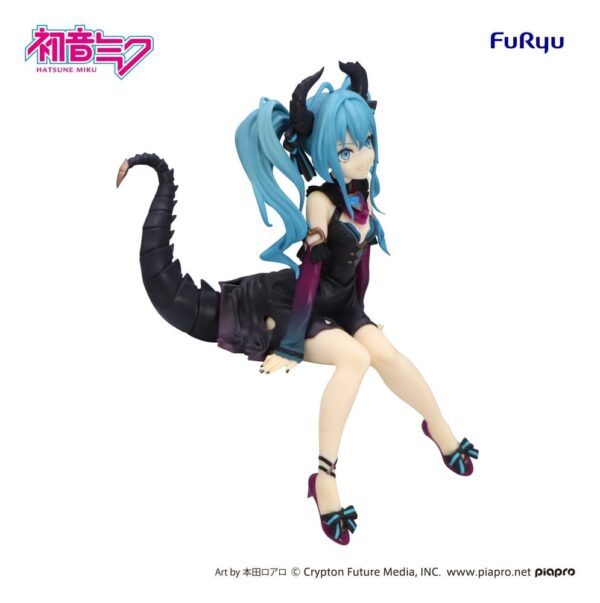 Hatsune Miku Noodle Stopper PVC Figura Hatsune Miku Villain Ver. 16 cm