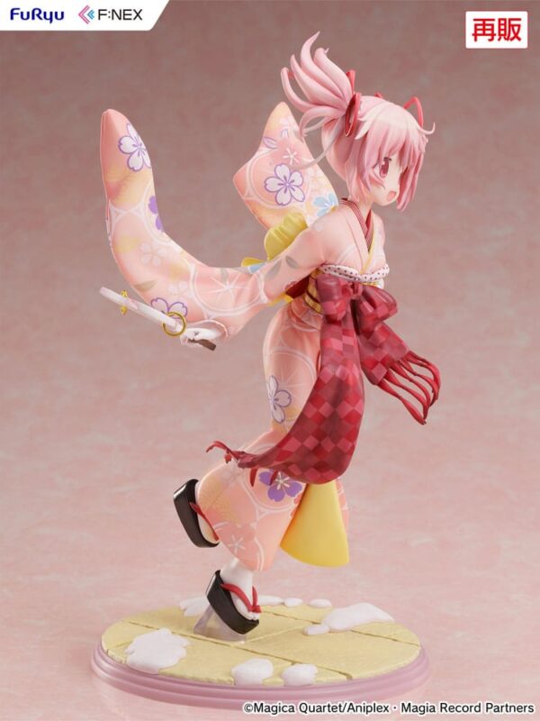 Puella Magi Madoka Magica Side Story Magia Record PVC Szobor 1/7 Madoka Kaname Kimono Ver. 22 cm