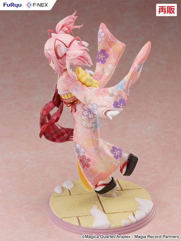 Puella Magi Madoka Magica Side Story Magia Record PVC Szobor 1/7 Madoka Kaname Kimono Ver. 22 cm