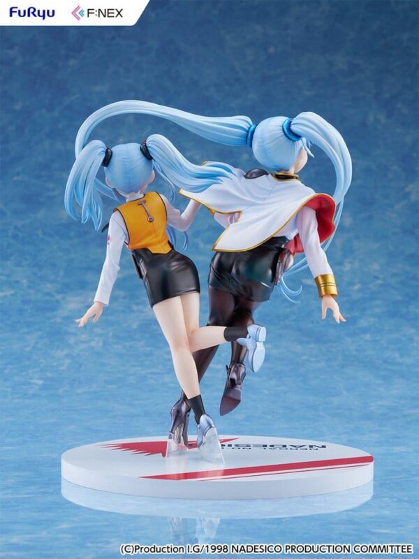 Nadesico the movie The prince of darkness PVC Figura 1/7 Ruri Hoshino double ruriruri Ver. 22 cm