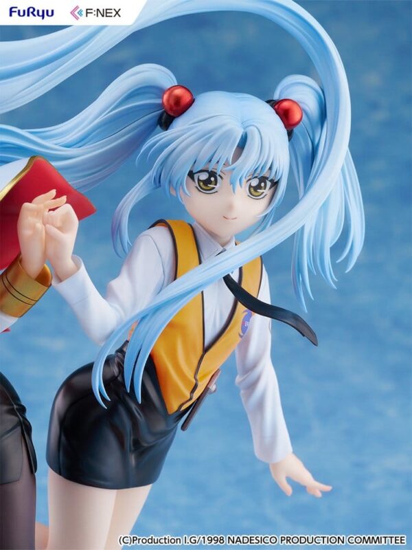 Nadesico the movie The prince of darkness PVC Figura 1/7 Ruri Hoshino double ruriruri Ver. 22 cm