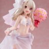 Fate/kaleid liner Prisma Illya: Licht - The Nameless Girl F:NEX PVC Figura 1/7 Illyasviel von Einzbern Wedding Swimsuit Ver. 21 cm