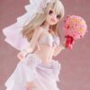 Fate/kaleid liner Prisma Illya: Licht - The Nameless Girl F:NEX PVC Figura 1/7 Illyasviel von Einzbern Wedding Swimsuit Ver. 21 cm