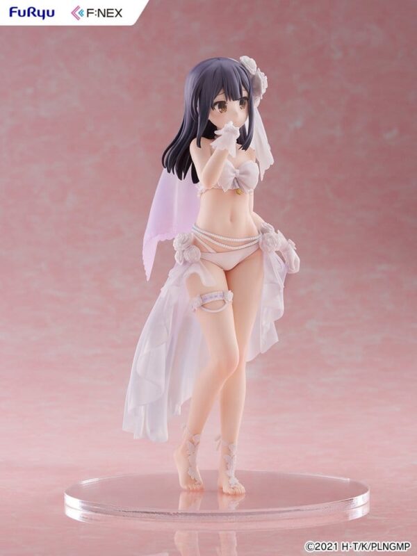 Fate/kaleid liner Prisma Illya: Licht - The Nameless Girl F:NEX PVC Figura 1/7 Miyu Edelfelt Wedding Swimsuit Ver. 21 cm