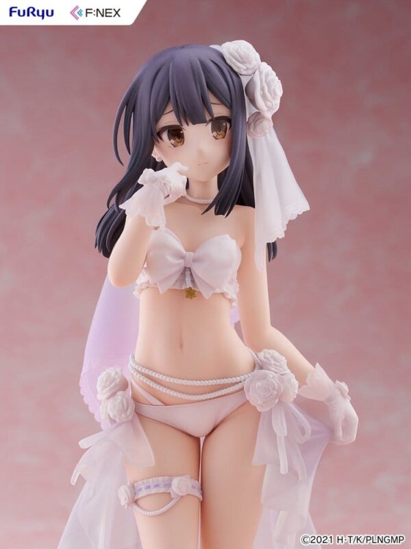 Fate/kaleid liner Prisma Illya: Licht - The Nameless Girl F:NEX PVC Figura 1/7 Miyu Edelfelt Wedding Swimsuit Ver. 21 cm