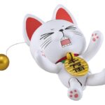 Dandadan PLAMAX Plastic Model Kit Turbo Granny (Beckoning Cat) 15 cm